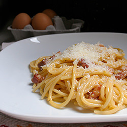 Spaghetti alla Carbonara 義大利培根蛋汁麵